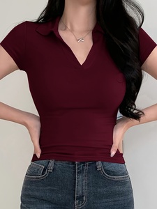 เสื้อแฟชั่นทันสมัยสำหรับผู้หญิง ดีไซน์ครอปสุดอินเทรนด์เพื่อความสบายและมีสไตล์ในทุกวัน - Product Image 1