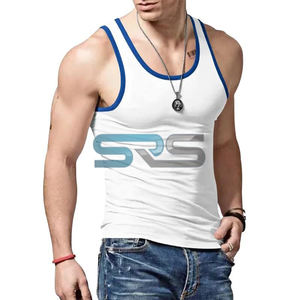 Camiseta Deportiva de Hombre con Logotipo Personalizado, Tejido de Encaje Transpirable, Tallas Grandes, Impresión por Descarga, Secado Rápido, Alta Calidad - Product Image 1