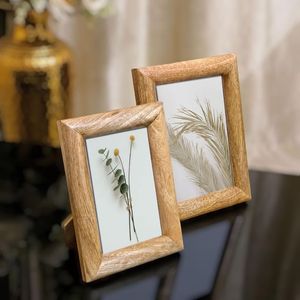 ADC Classic Beveled Solid Wood Picture <b>Frame</b> Wooden Photo <b>Frame</b> Rustic Desktop Display for Home Decor - Product Image 1