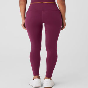 Leggings de fitness taille haute pour femmes, nouveau design, en tissu polaire, décontractés, respirants, pour le yoga, vente en gros - Product Image 2