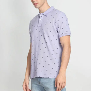 Chemises polo pour hommes sur mesure, coupe slim, style tendance 2026, t-shirt polo pour hommes à manches courtes, coupe slim - Product Image 1