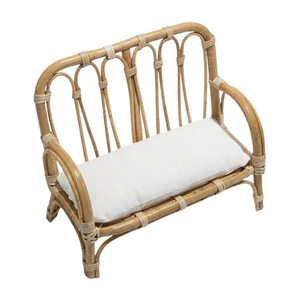 Wholesale Rattan Baby Doll House <b>Sofa</b> Miniature Size <b>Kids</b> Toy Cheap Price Factory Direct Sale Hot Sale High Quality Decor - Product Image 1