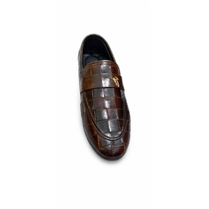 Mocasines de Cuero Vacuno Genuino Hechos a Mano para Hombre, Cómodos, Transpirables, Sin Cordones, para Oficina, Eventos Formales y Casuales - Product Image 2