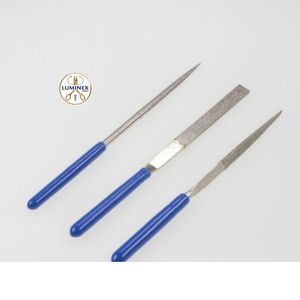 Ensemble de 3 mini-limes diamantées de 100 mm - Product Image 6