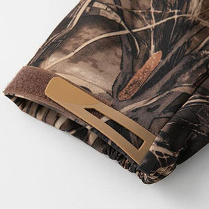 Veste matelassée camouflage à capuche pour homme, coupe-vent, polaire, hiver, coupe classique, fermeture éclair, style tactique outdoor - Product Image 3