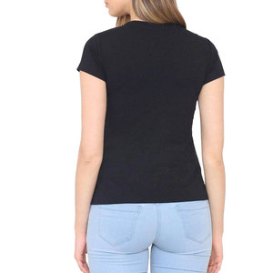 Solid Trader Top Grade Sustainable Fabric Street Wear Fashion Cropped Length Trendy Light Wight Women Tee <b>Shirt</b> - Product Image 6