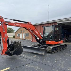 Livraison rapide pour l'excavatrice sur chenilles KUBOTA KX057-5, qualité supérieure, moteur 35KW, pompe, boîte de vitesses - Product Image 6