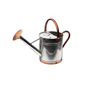 Ensemble de 3 arrosoirs métalliques aspect vintage, finition émail galvanisé, pour plantes, décoration maison et jardin, jardinière - Product Image 6