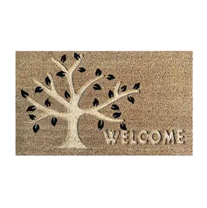Distributor Selling Superior Quality Durable & Long Lasting Quality Door Mats for Home Office PVC Embossed Printed Mats