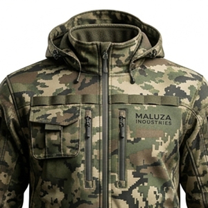 B2B Bulk Premium <b>Waterproof</b> Hunting <b>Jacket</b> Breathable Thermal <b>Camo</b> Outdoor Sportswear Shooting Apparel Summer Nylon Front Print - Product Image 2