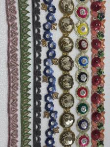 Ribete de Encaje con Lentejuelas Bordadas con Flores, Encaje Decorativo para Prendas, Vestidos, Manualidades y Accesorios de Moda - Product Image 5