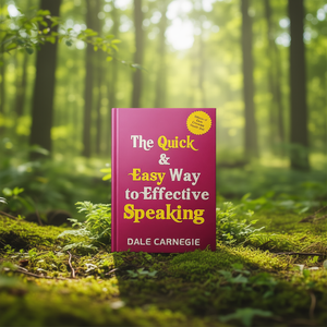 Le moyen rapide et facile de parler efficacement par l'auteur Dale Carnegie, impression de livre broché personnalisé à couverture souple - Product Image 2