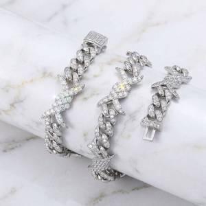Nuevo Diseño de Lujo, Cadena de Diamantes Moissanite, Collar de Joyería Hip-Hop para Hombre - Product Image 6