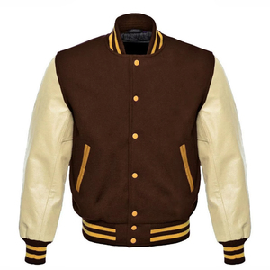 Chaqueta Letterman de Primera Calidad, Chaqueta de Béisbol Bordada en Chenilla Personalizada, Chaqueta Universitaria al por Mayor, Chaqueta Bomber Universitaria Lisa - Product Image 6