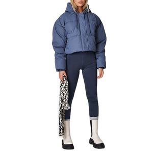 เสื้อแจ็คเก็ตทรงพองสำหรับผู้หญิงเสื้อผ้าฤดูหนาวคอปกตั้งระบายอากาศได้ - Product Image 2