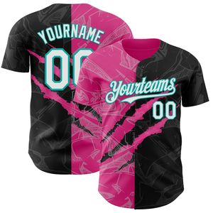 Maillot de baseball personnalisé à boutons, léger, uniforme d'équipe, 100 % coton biologique, antibactérien, col en V, sangle en T - Product Image 5