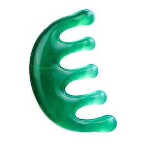 Peine de masaje de resina resistente para un aseo suave del cabello y un masaje delicado del cuero cabelludo para una rutina capilar saludable - Product Image 1