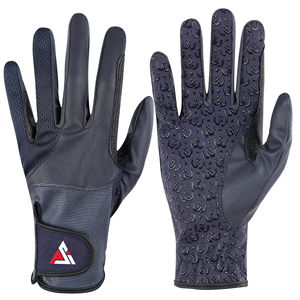 Luxury Soft Leather Equestrian Riding Gloves Breathable Perforated Design for Summer Horseback Riding Training Gloves - Product Image 1