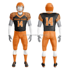 Personnalisable Football Américain Uniforme Meilleur Matériel Respirant Plus Size Manches Courtes Concevez Votre Propre Uniforme - Product Image 1
