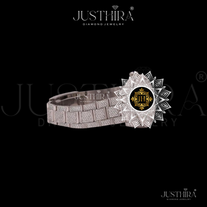 Reloj de Cuarzo con Diamantes de Moissanita Elegante y Más Vendido, Reloj de Pulsera Impermeable de Estilo Joyería de Moda para Mujer, Disponible para la Venta - Product Image 4