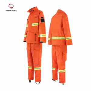 Vêtements de travail pour pompiers : Combinaison de pompier de sécurité professionnelle pour hommes – Meilleur prix de gros du fabricant - Product Image 3