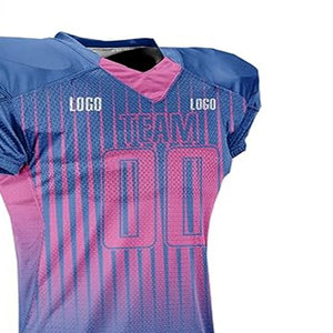 Jersey de Fútbol Americano con Nuevo Diseño Sublimado, Jersey Deportivo Clásico para Fanáticos y Equipos - Product Image 2