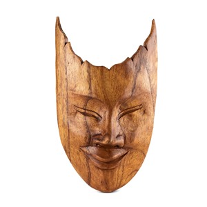 Handcrafted Acacia Wood Contemporary Abstract <b>Leaf</b> <b>Wall</b> <b>Art</b> Sculpture Wholesale - Product Image 6