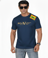 Camisetas de Fabricantes: Venta Caliente de Excedentes de Alta Calidad de Bangladesh, Cuello Redondo, Tejidas, 100% Algodón Transpirable