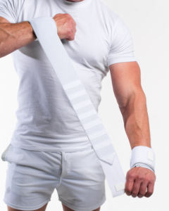 Attelles de poignet professionnelles en néoprène 7 mm antidérapantes avec fermeture auto-agrippante réglable pour la musculation, l'entraînement en salle et le cross-training - Product Image 6