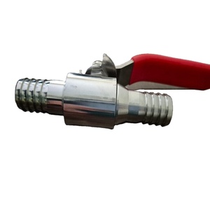 Vanne à boisseau sphérique manuelle haute température personnalisable OEM avec extrémités filetées Alimentation pneumatique pour systèmes d'irrigation à base d'eau - Product Image 1