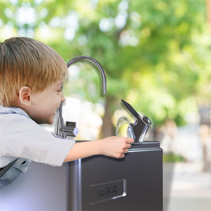 Enfriador y purificador de agua de acero inoxidable, sistema de filtración de agua opcional - Product Image 2