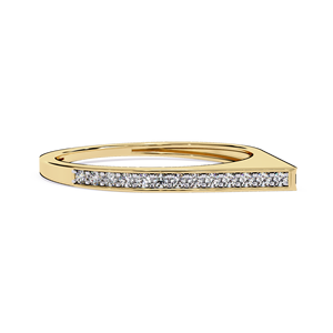Bague d'éternité en argent sterling 925 avec moissanite, bande de diamants taille ronde, bijoux de mariage pour femme - Product Image 3