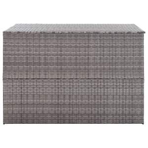 59.1 grigio "x 39.4" x 39.4 "scatola portaoggetti in Poly Rattan - Product Image 2