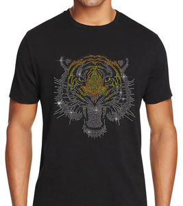 Camiseta Personalizada con Pedrería OEM, Camiseta de Alta Calidad 100% Algodón - Product Image 3