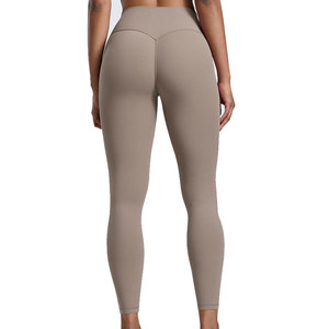 Leggings de Yoga para Mujer, Servicio OEM, Perfectos para Ejercicio en Casa, Modernos, Antibacterianos, Sin Costuras, Talla Adulta Personalizada - Product Image 4