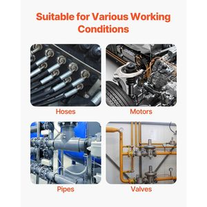 Kit di 72 Raccordi Idraulici JIC per Uso Industriale, Set Completo di Accessori per Tubi e Condotti - Product Image 6