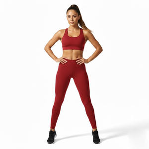 Conjunto de yoga sin costuras para deportes de mujer de alta calidad, monos y monos cómodos - Product Image 6