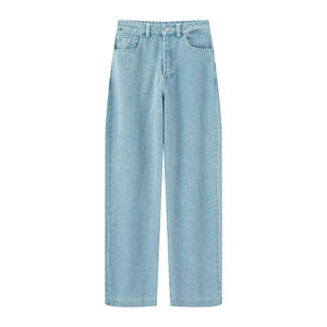 Conjuntos de Dos Piezas de Mezclilla Ajustados Casuales para Mujer, Diseño de Moda, Transpirables, 100% Algodón, Ropa Deportiva para Venta en Línea - Product Image 5