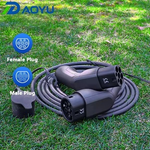 Nuevo Cable de Carga Portátil Tipo 2 para Vehículos Eléctricos, 16A, 3.6kW, 230V, 1 Fase, EVSE Macho-Hembra, 10M, Cable de Carga para Hogar, Wallbox para Coche Eléctrico, Daoyu - Product Image 2