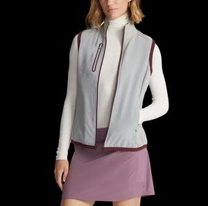 2024 chaqueta de invierno personalizada para mujer de talla grande de lana Sherpa impermeable bordado Floral estampado cálido diseño sin mangas - Product Image 5