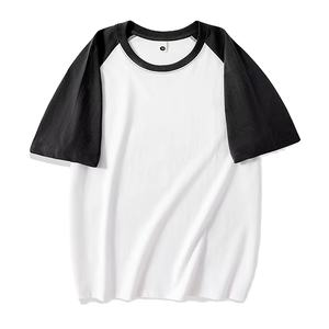 Camisetas para Hombre, 230 GSM, Lisas, 100% Algodón, con Estampado Puff y Logotipo Bordado, Mangas Raglán - Product Image 1