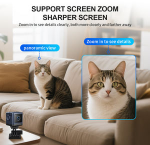 Mini caméra 1080P HD avec vision nocturne, détection de mouvement, mode AP, mise en réseau Bluetooth, quatre modes de commutation, prise en charge du zoom de l'écran - Product Image 5
