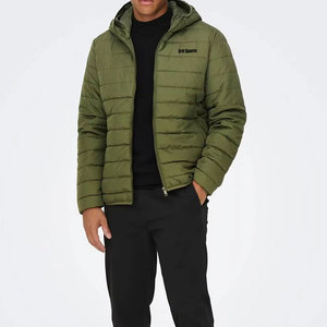Service OEM, veste matelassée personnalisée en nylon/polyester, couleur au choix, veste d'hiver pour homme très vendue - Product Image 4