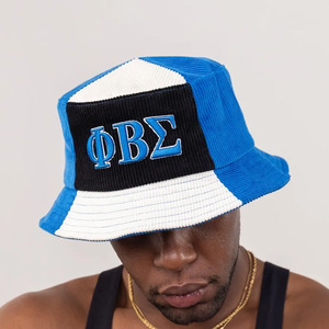 หมวกบักเก็ตปักโลโก้มหาวิทยาลัยของสมาคมฟีเบต้าซิกมา อิงค์ - Product Image 1