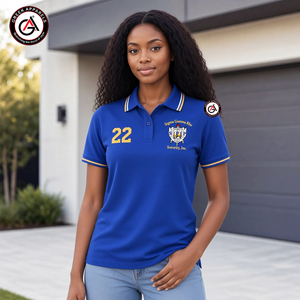 เสื้อเชิ้ตผู้หญิงปักลาย Sigma Gamma Rho Sorority ผ้าฝ้าย 100% ระบายอากาศได้ดี สั่งทำพิเศษ |   ชมรมนักเรียนหญิง SGRHO สไตล์ใหม่ - Product Image 4