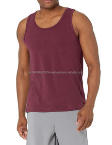 Débardeur respirant pour homme, grande taille, ample, sans manches, à séchage rapide, en coton, pour le sport, la randonnée, la salle de sport, vente en gros - Product Image 2