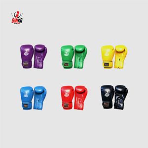 OMIKA Custom OEM Training Lightweight Full Finger Boxing Gloves Premium Leather Adjustable for Wrist Strap Breathable Unisex - Product Image 4