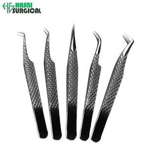 Professional Surgical Equipment Manufacturer <b>Eyelash</b> Extension Tweezers Set for Lash <b>Application</b> - Product Image 4