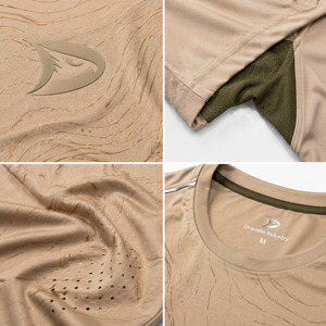 T-shirt de performance pour pickleball Dravelle Industry, à séchage rapide, respirant, en polyester et élasthanne - Product Image 5