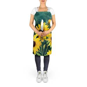 Kentucky Goldenrod Watercolor Unisex Large Multicolor <b>Apron</b> for Cooking Baking <b>Gardening</b>-for Adult Men Women Kitchen Server - Product Image 5